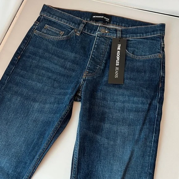 The Kooples Women’s Slim Jeans in Deep Indigo. Size 29. NWT - Picture 4 of 11